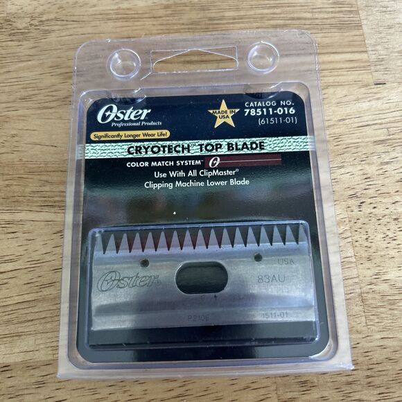 NEW Oster 78511-016 Horse Dog Sheep TOP BLADE ONLY 61511-01 - Picture 1 of 3